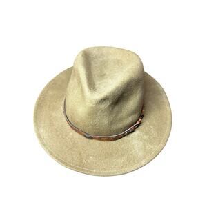 Vintage Dorfman Pacific Wool Felt Rancher Cowboy Hat Made in USA 80s 90s Western
